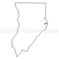 Census Tract 302.01, Marshall County, Alabama (Light Gray Border)