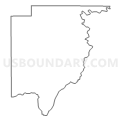 Census Tract 9620, Tallapoosa County, Alabama (Light Gray Border)