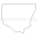 Census Tract 32.03, Mobile County, Alabama (Light Gray Border)