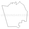 Census Tract 53, Mobile County, Alabama (Light Gray Border)