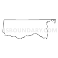 Census Tract 9567, Choctaw County, Alabama (Light Gray Border)