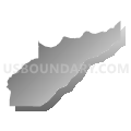 Census Tract 6.03, Matanuska-Susitna Borough, Alaska (Gray Gradient Fill with Shadow)