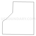 Census Tract 46.44, Pima County, Arizona (Light Gray Border)
