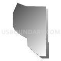 Census Tract 40.66, Pima County, Arizona (Gray Gradient Fill with Shadow)