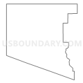 Census Tract 4704, Pima County, Arizona (Light Gray Border)
