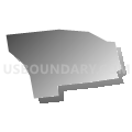 Census Tract 2, Pima County, Arizona (Gray Gradient Fill with Shadow)