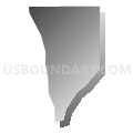 Census Tract 47.23, Pima County, Arizona (Gray Gradient Fill with Shadow)