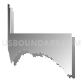 Census Tract 9402, Gila County, Arizona (Gray Gradient Fill with Shadow)