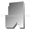 Census Tract 3.02, Yuma County, Arizona (Gray Gradient Fill with Shadow)