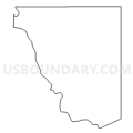 Census Tract 9422.02, Coconino County, Arizona (Light Gray Border)