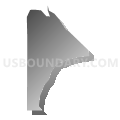 Census Tract 9662, Santa Cruz County, Arizona (Gray Gradient Fill with Shadow)
