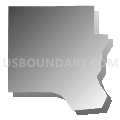 Census Tract 1112.04, Maricopa County, Arizona (Gray Gradient Fill with Shadow)