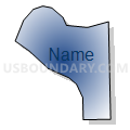 Census Tract 405.06, Maricopa County, Arizona (Radial Fill with Shadow)