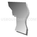 Census Tract 715.05, Maricopa County, Arizona (Gray Gradient Fill with Shadow)