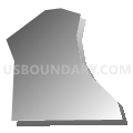 Census Tract 8129, Maricopa County, Arizona (Gray Gradient Fill with Shadow)