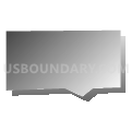 Census Tract 820.18, Maricopa County, Arizona (Gray Gradient Fill with Shadow)