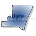 Census Tract 4201.08, Maricopa County, Arizona (Radial Fill with Shadow)