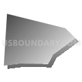 Census Tract 2168.50, Maricopa County, Arizona (Gray Gradient Fill with Shadow)