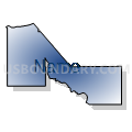 Census Tract 9410, Maricopa County, Arizona (Radial Fill with Shadow)