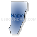 Census Tract 6139, Maricopa County, Arizona (Radial Fill with Shadow)