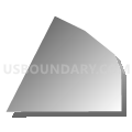 Census Tract 6128, Maricopa County, Arizona (Gray Gradient Fill with Shadow)