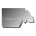 Census Tract 405.15, Maricopa County, Arizona (Gray Gradient Fill with Shadow)