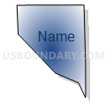 Census Tract 715.11, Maricopa County, Arizona (Radial Fill with Shadow)