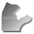 Census Tract 405.28, Maricopa County, Arizona (Gray Gradient Fill with Shadow)