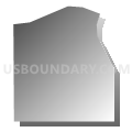 Census Tract 1032.08, Maricopa County, Arizona (Gray Gradient Fill with Shadow)