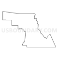 Census Tract 101.02, Maricopa County, Arizona (Light Gray Border)