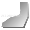 Census Tract 4222.05, Maricopa County, Arizona (Gray Gradient Fill with Shadow)