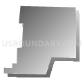 Census Tract 112, Washington County, Arkansas (Gray Gradient Fill with Shadow)