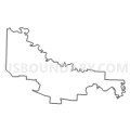 Census Tract 303, Little River County, Arkansas (Light Gray Border)