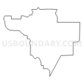 Census Tract 9506, Clay County, Arkansas (Light Gray Border)