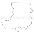 Census Tract 4802.02, Cleburne County, Arkansas (Light Gray Border)