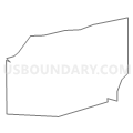Census Tract 9510, Union County, Arkansas (Light Gray Border)