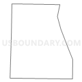 Census Tract 207.02, Miller County, Arkansas (Light Gray Border)