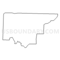 Census Tract 310.03, Faulkner County, Arkansas (Light Gray Border)