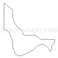 Census Tract 9504, Conway County, Arkansas (Light Gray Border)