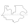 Census Tract 107, Mississippi County, Arkansas (Light Gray Border)