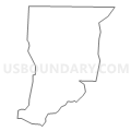 Census Tract 104.08, Saline County, Arkansas (Light Gray Border)