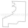 Census Tract 4603.01, Van Buren County, Arkansas (Light Gray Border)
