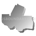 Census Tract 26.04, Santa Barbara County, California (Gray Gradient Fill with Shadow)