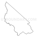 Census Tract 1.02, Mono County, California (Light Gray Border)