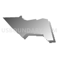 Census Tract 5120.17, Santa Clara County, California (Gray Gradient Fill with Shadow)