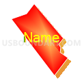 Census Tract 5043.17, Santa Clara County, California (Bright Blending Fill with Shadow)