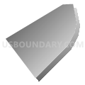 Census Tract 5037.11, Santa Clara County, California (Gray Gradient Fill with Shadow)