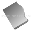 Census Tract 5013, Santa Clara County, California (Gray Gradient Fill with Shadow)