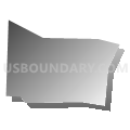 Census Tract 5062.04, Santa Clara County, California (Gray Gradient Fill with Shadow)