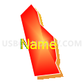 Census Tract 5044.13, Santa Clara County, California (Bright Blending Fill with Shadow)